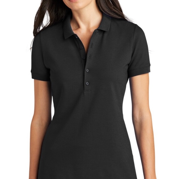 NWOT: Mercer + Mettle - Women’s Classic Black Polo Shirt - Picture 1 of 1